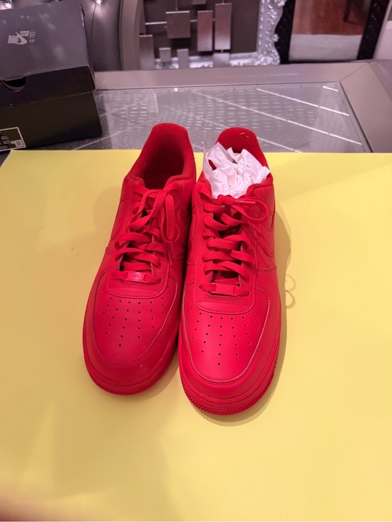 Nike Other - Nike Red Low-Top Sneakers